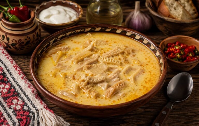 ciorbă de burtă tradițională românească